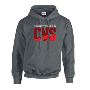 CVS - G185 Gildan Heavy Blend 8 oz., 50-50 Hooded Sweatshirt - Charcoal