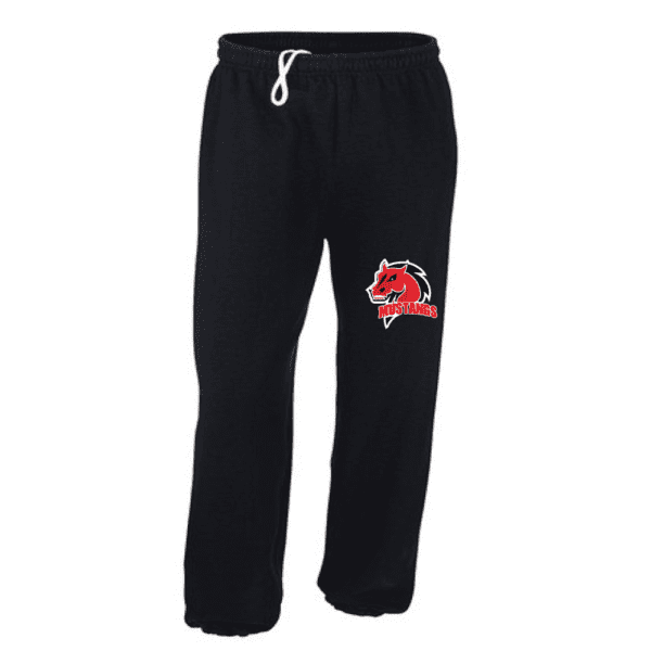 G182 Gildan Heavy Blend 8 oz., 50/50 Sweatpants - Black