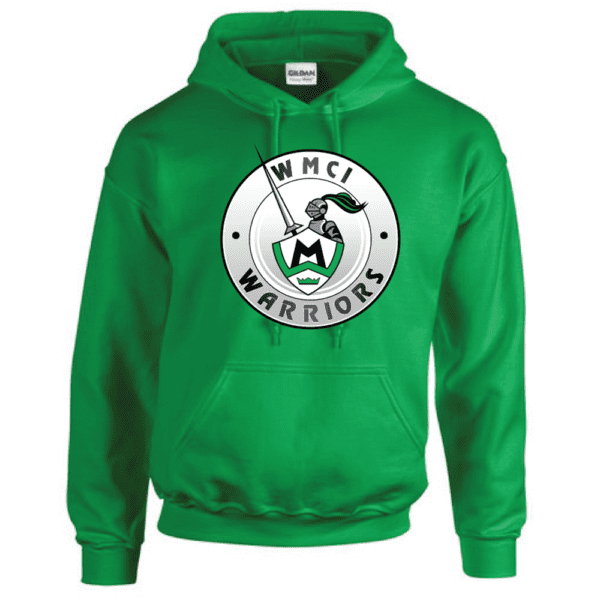 G185 Gildan Heavy Blend 8 oz., 50/50 Hooded Sweatshirt - Irish Green