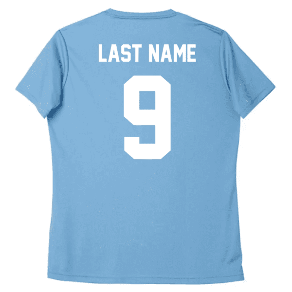 L350 ATC Ladies' Pro Team Short Sleeve Jersey - Carolina Blue - Image 2